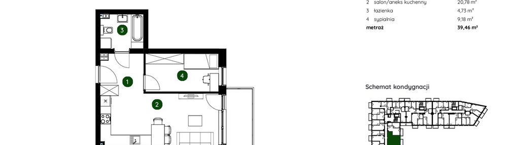 Mieszkanie w inwestycji: Murapol GreenCity bud. 2