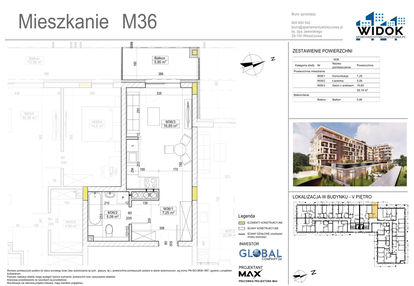 Mieszkanie w inwestycji: Apartamenty Widok