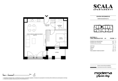 Mieszkanie w inwestycji: Scala