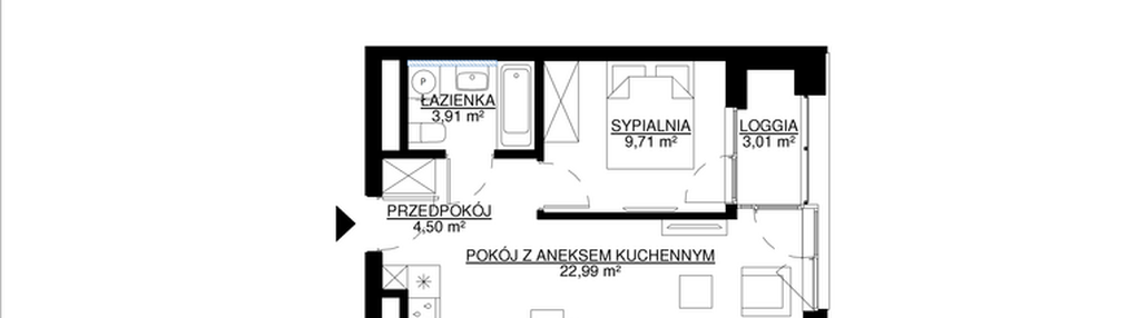 Mieszkanie w inwestycji: KrakoVska etap 2