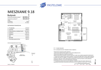 Mieszkanie w inwestycji: Osiedle Pastelowe etap IV