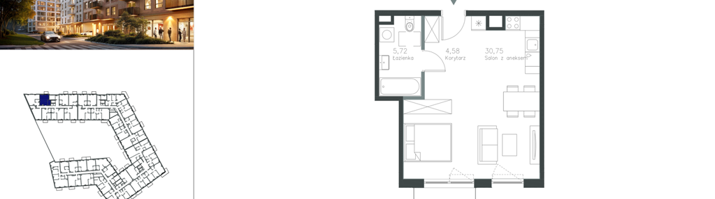 Mieszkanie w inwestycji: Piano