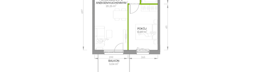 Mieszkanie w inwestycji: Południe Vita