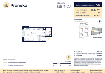 Mieszkanie w inwestycji: Osiedle Kompas