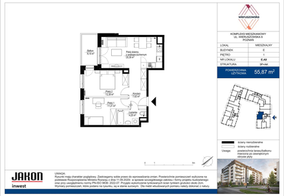 Mieszkanie w inwestycji: Wieruszowska E