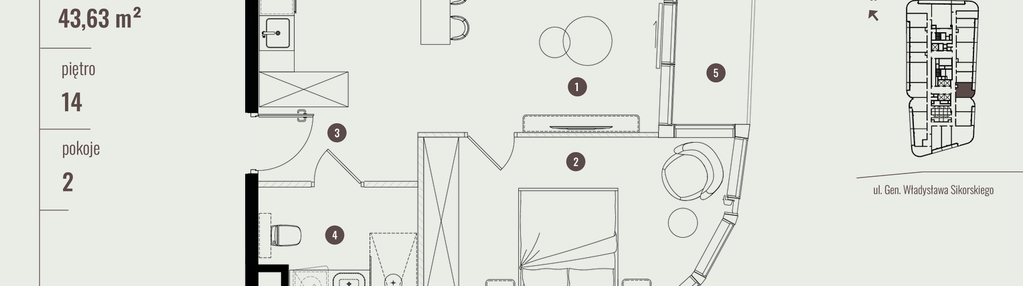 Mieszkanie w inwestycji: Quorum Tower
