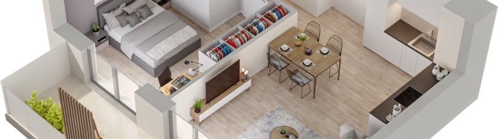 Mieszkanie w inwestycji: Mieszkaj w mieście - przy Bonarce