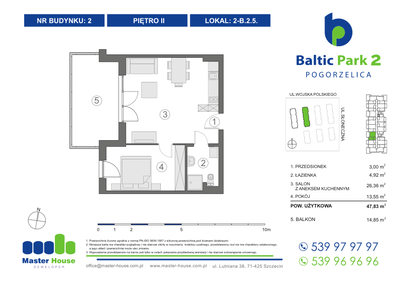 Mieszkanie w inwestycji: Baltic Park 2 Pogorzelica bud. 1 i 2