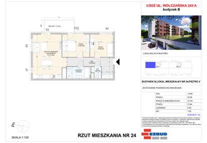 Mieszkanie w inwestycji: Wólczańska 248 - etap II