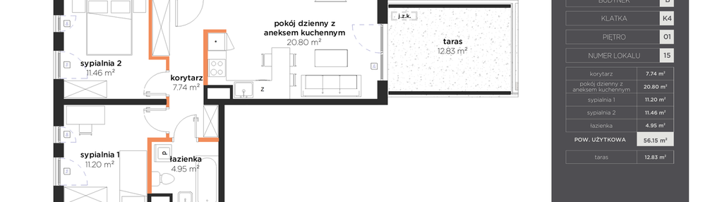 Mieszkanie w inwestycji: Nowe Żerniki to KOSMOS