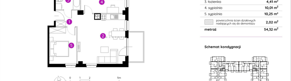 Mieszkanie w inwestycji: Murapol Apartamenty na Wzgórzu - bud. 4 i 5