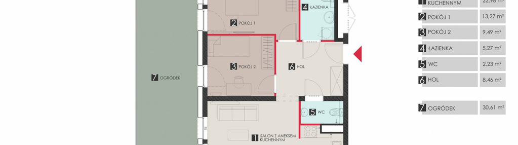 Mieszkanie w inwestycji: Osiedle Olimpijczyk II etap