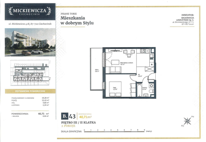 Mieszkanie w inwestycji: Mickiewicza