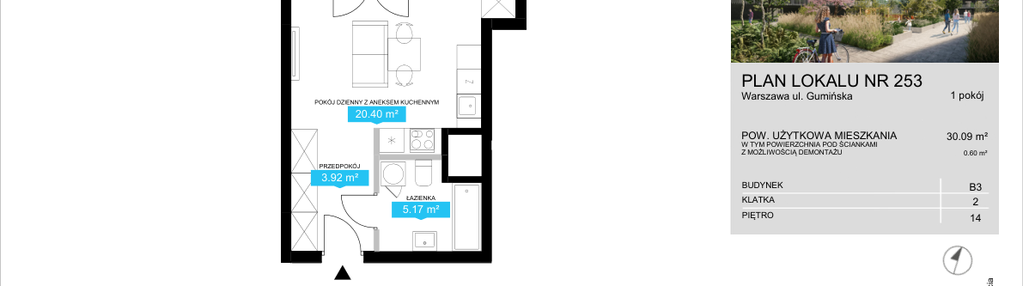 Mieszkanie w inwestycji: Stacja Wola - Etap III