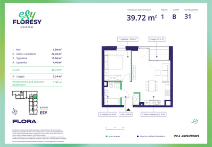 Mieszkanie w inwestycji: Esy Floresy