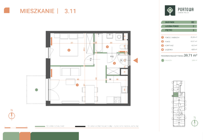 Mieszkanie w inwestycji: Casa Feliz Portowa