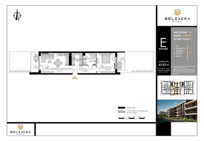 Mieszkanie w inwestycji: Belzacka Park etap III