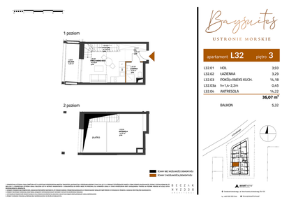 Mieszkanie w inwestycji: Baysuites