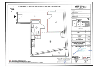 Mieszkanie w inwestycji: Rezydencja Krochmalna 44