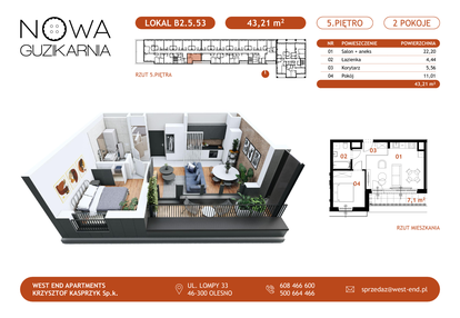 Mieszkanie w inwestycji: Nowa Guzikarnia
