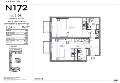 Mieszkanie w inwestycji: Naramowicka 172