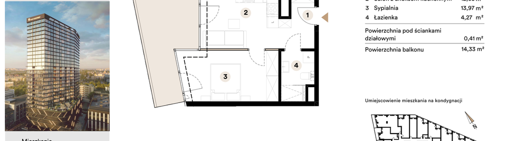 Mieszkanie w inwestycji: O27 Apartamenty Opolska