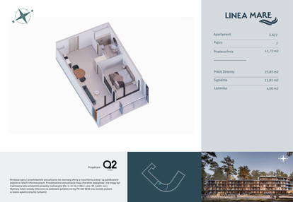 Mieszkanie w inwestycji: Linea Mare - apartamenty inwestycyjne
