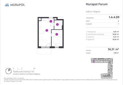 Mieszkanie w inwestycji: Murapol Forum