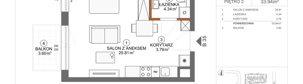 Mieszkanie w inwestycji: Apartamenty Rusałki