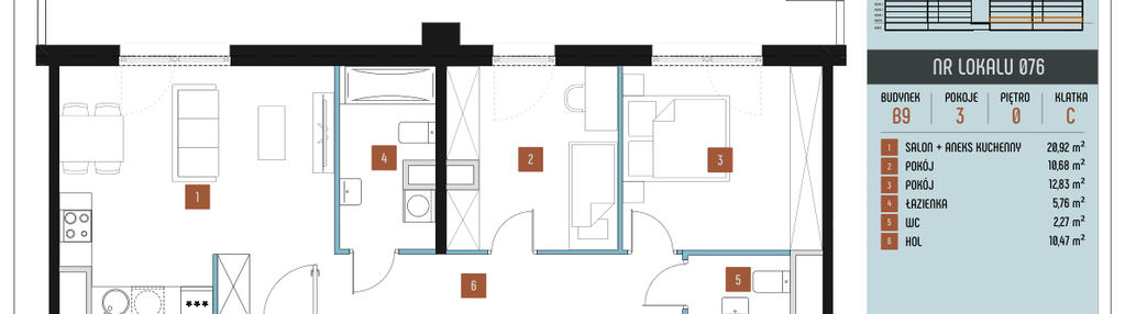 Mieszkanie w inwestycji: Nowa Praga
