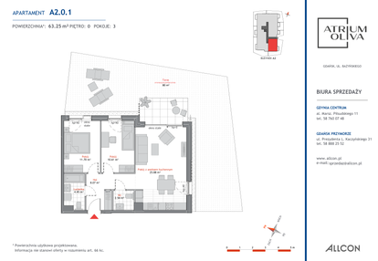 Mieszkanie w inwestycji: Atrium Oliva