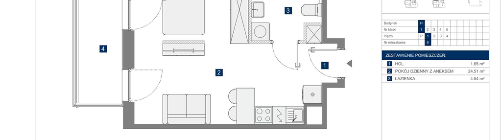 Mieszkanie w inwestycji: Apartamenty Park Matecznego Etap 2.2