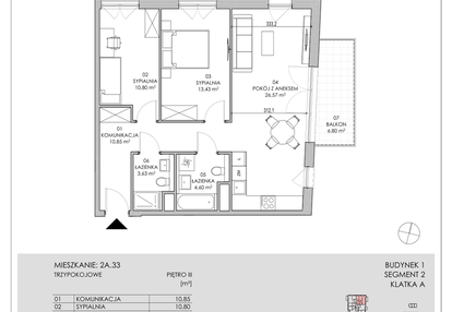 Mieszkanie w inwestycji: Skwer Harmonia II