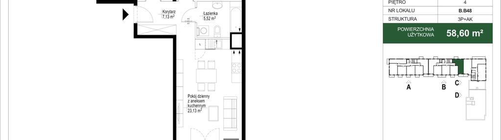 Mieszkanie w inwestycji: Sielskie Podolany