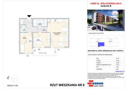 Mieszkanie w inwestycji: Wólczańska 248 - etap II