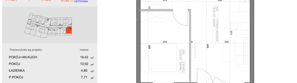 Mieszkanie w inwestycji: Industria etap I-A