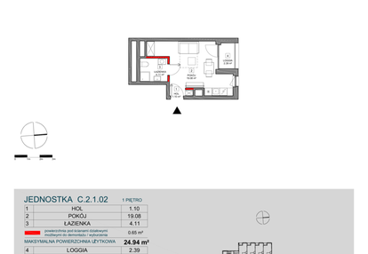 Mieszkanie w inwestycji: ATAL SKY+ Apartamenty Inwestycyjne