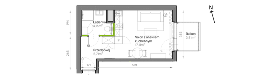 Mieszkanie w inwestycji: Bemowo Vita