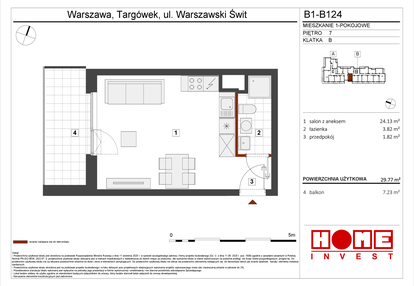 Mieszkanie w inwestycji: Warszawski Świt etap VIII