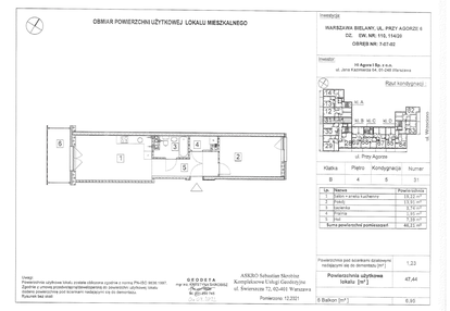 Mieszkanie w inwestycji: Apartamenty Przy Agorze 6