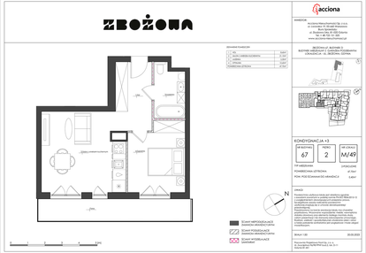 Mieszkanie w inwestycji: Zbożowa