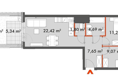 Mieszkanie w inwestycji: Splot Wola
