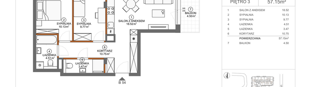 Mieszkanie w inwestycji: Apartamenty Rusałki
