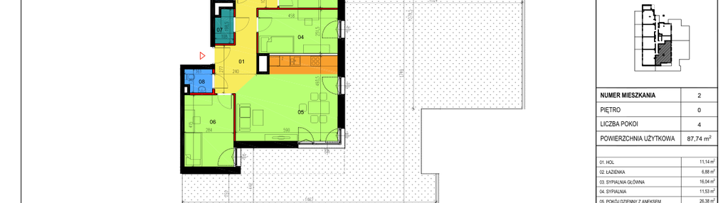 Mieszkanie w inwestycji: Apartamenty Nowy Marysin VII