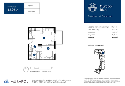 Mieszkanie w inwestycji: Murapol Rivo
