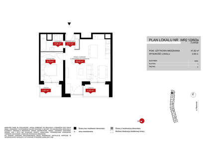 Mieszkanie w inwestycji: Przystań Reymonta