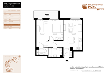 Mieszkanie w inwestycji: Białoprądnicka Park