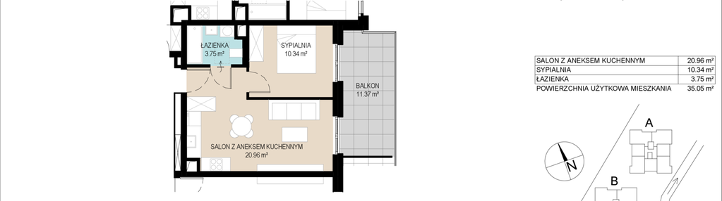 Mieszkanie w inwestycji: Wzgórze Gustawa