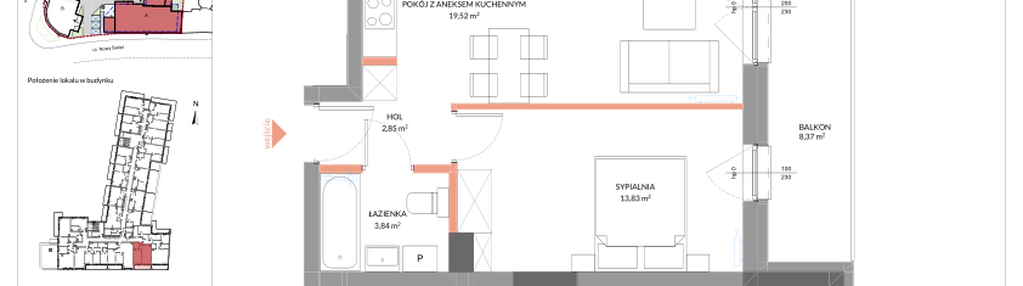 Mieszkanie w inwestycji: Apartamenty Nowy Świat