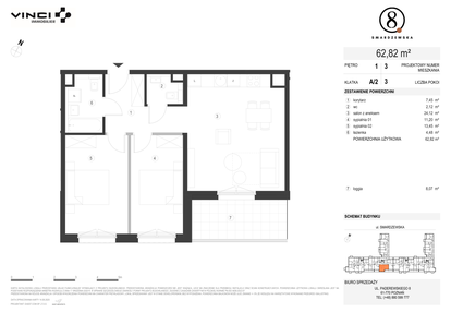 Mieszkanie w inwestycji: Smardzewska 8